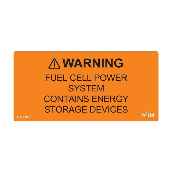 Solar Label, FUEL CELL POWER SYSTEM LABEL, 4.12