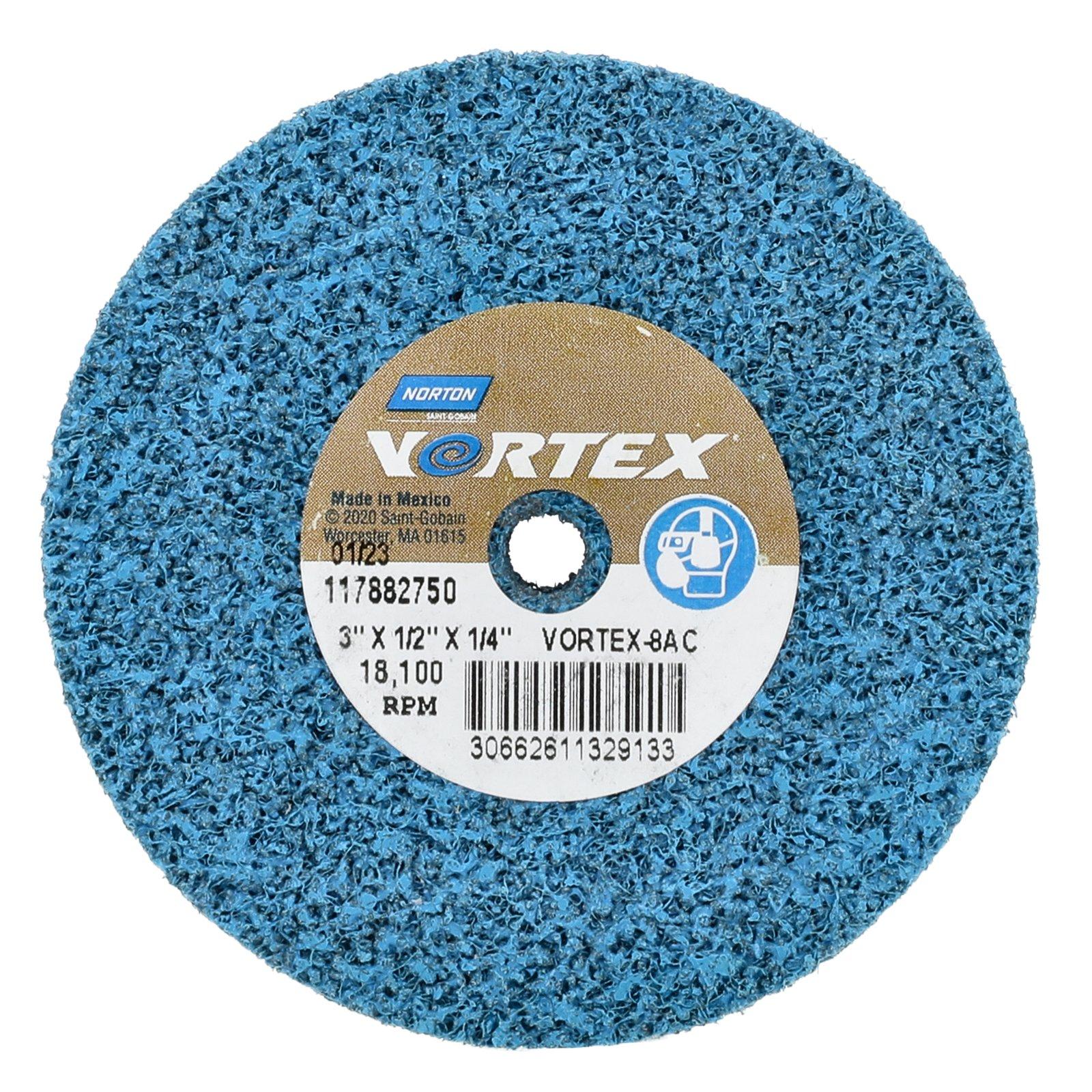 Norton 66261132913 3 x 1/2 x 1/4 In. Vortex Rapid Blend Non