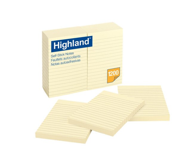 Highmark Notes Highland Notes 6609, 4 in x 6 in (10.16 cm x 15.24 cm)