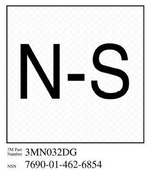 3M Diamond Grade Damage Control Sign 3MN032DG, 